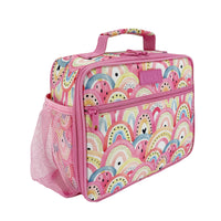 Load image into Gallery viewer, sachi teen lunchbag boho rainbows
