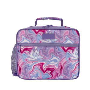 sachi crew lunch bag marble