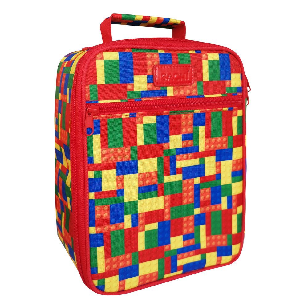 Sachi Bricks Lunch Bag Tote