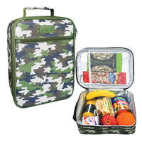 Load image into Gallery viewer, Sachi Camo Lunch Bag Tote

