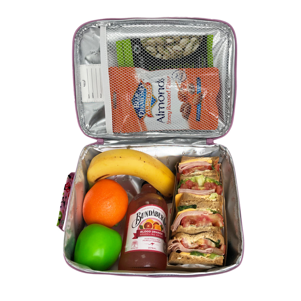 sachi insulated lunch bag lovely ladybugs