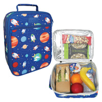 Load image into Gallery viewer, Sachi Outer Space Lunch Bag Tote
