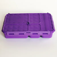 Load image into Gallery viewer, GO GREEN  Original Lunch Box Set LARGE purple Magical Sky Unicorn
