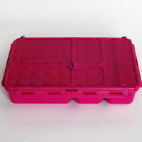 Load image into Gallery viewer, go green large set pink lunchbox flamingo

