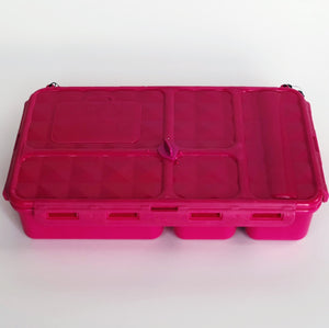 go green large set pink lunchbox flamingo