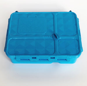 Go Green Medium Lunch Box - Blue