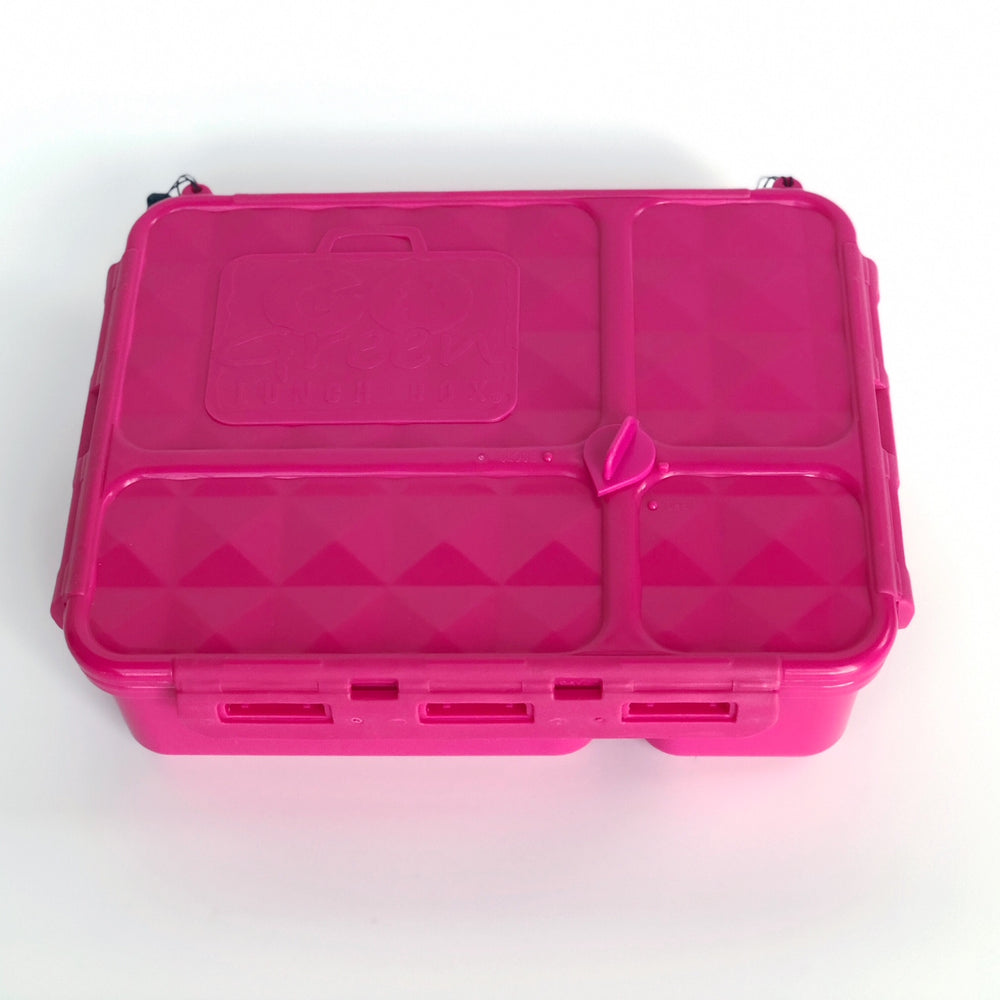 Go Green Medium Lunch Box - Pink