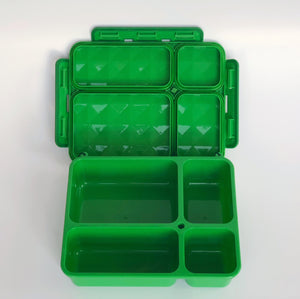 Go Green Medium Lunch Box - Green