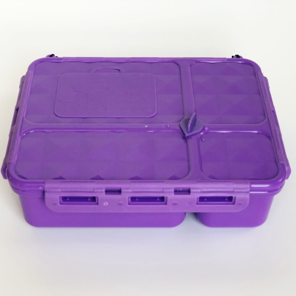 Go Green Medium Lunch Box - Purple