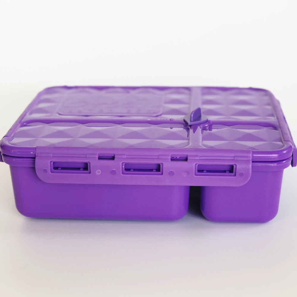 Go Green Medium Lunch Box - Purple