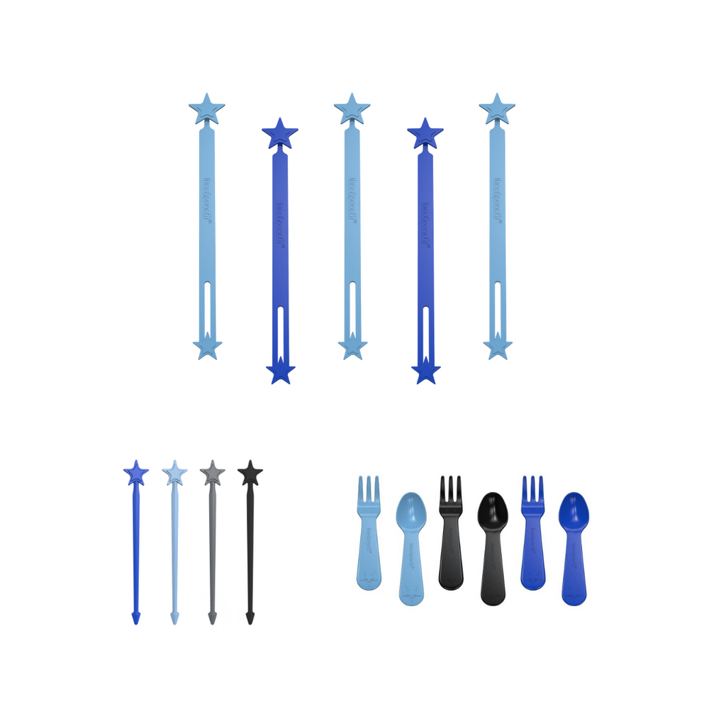 the lunch punch value pack wrap bands stix and spoons and forks