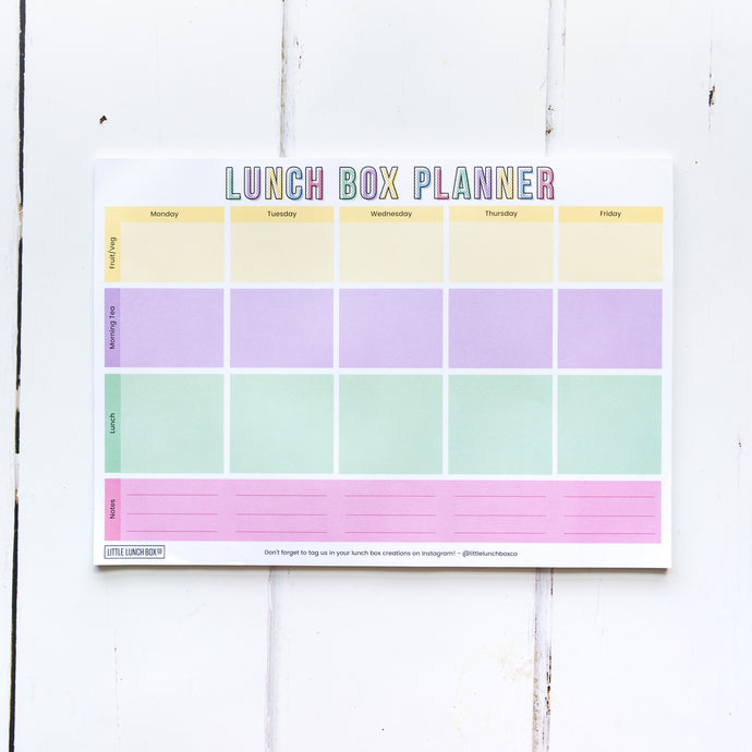 little lunchbox co lunchbox planner notepad