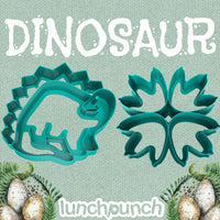 Load image into Gallery viewer, dinosaur lunch punch sandwich cutter
