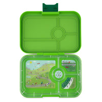 Load image into Gallery viewer, yumbox tapas go green bike tray

