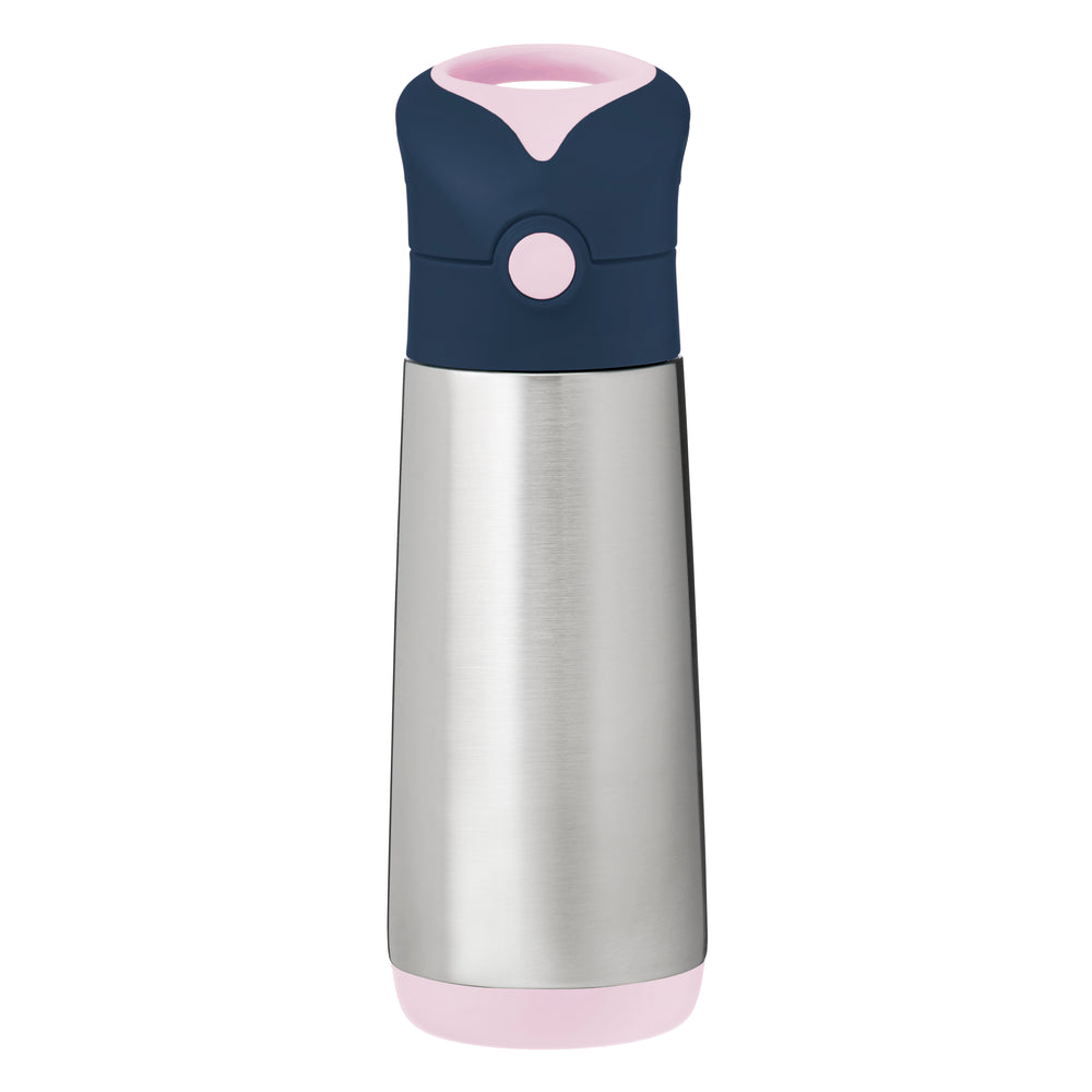 b box insulated drink bottle indigo rose 500mL
