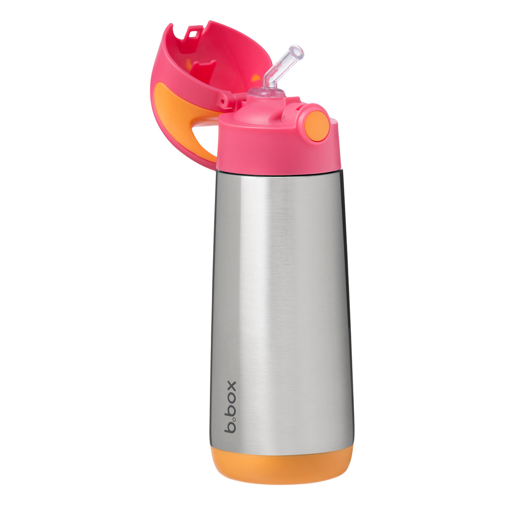 b box insulated drink bottle strawberry shake 500mL