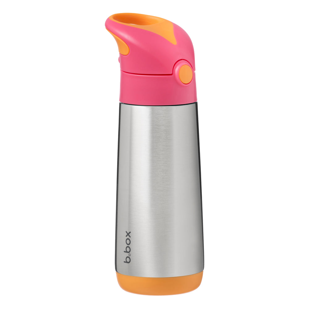 b box insulated drink bottle strawberry shake 500mL