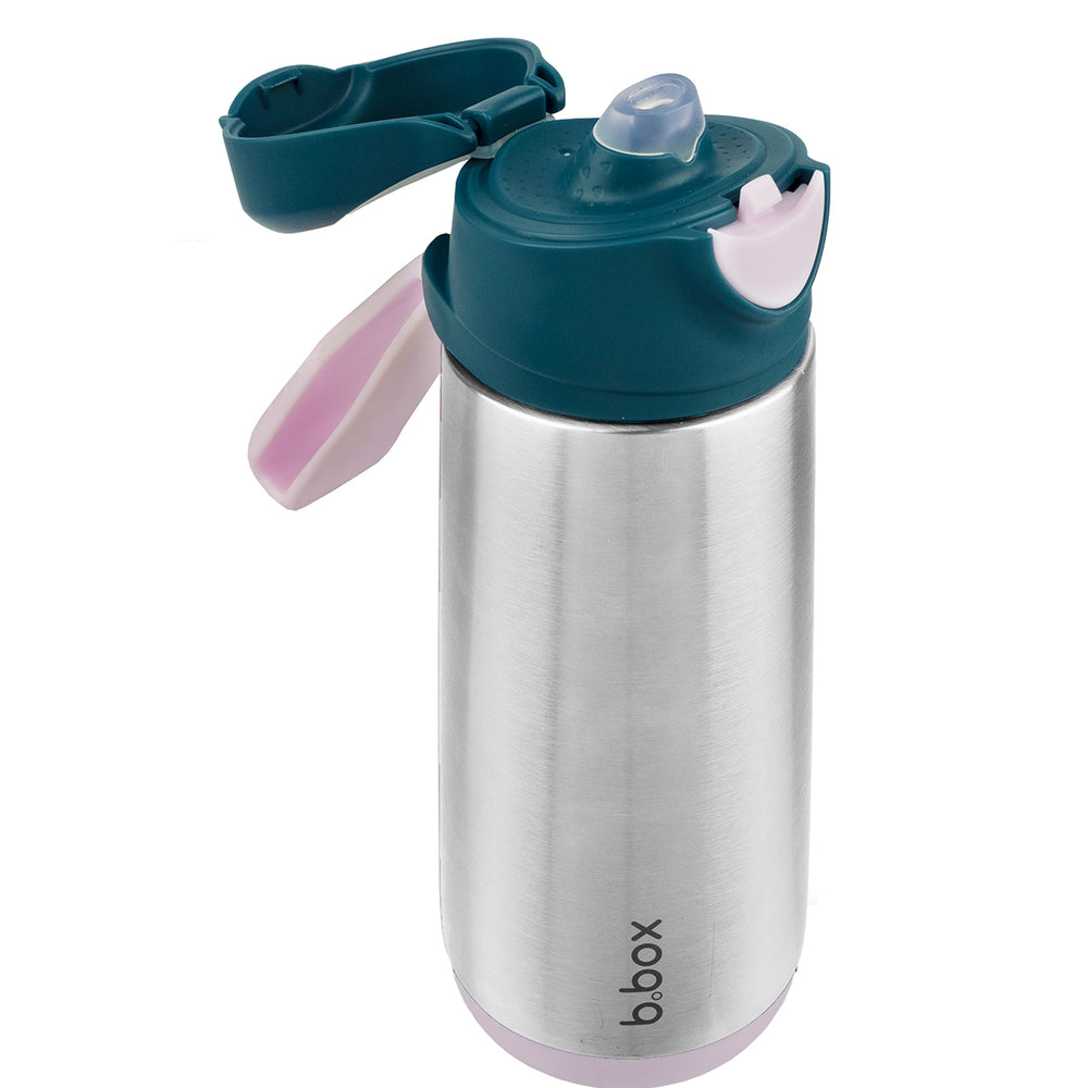 B Box Insulated Sport Spout Bottle 500mL - Indigo Rose