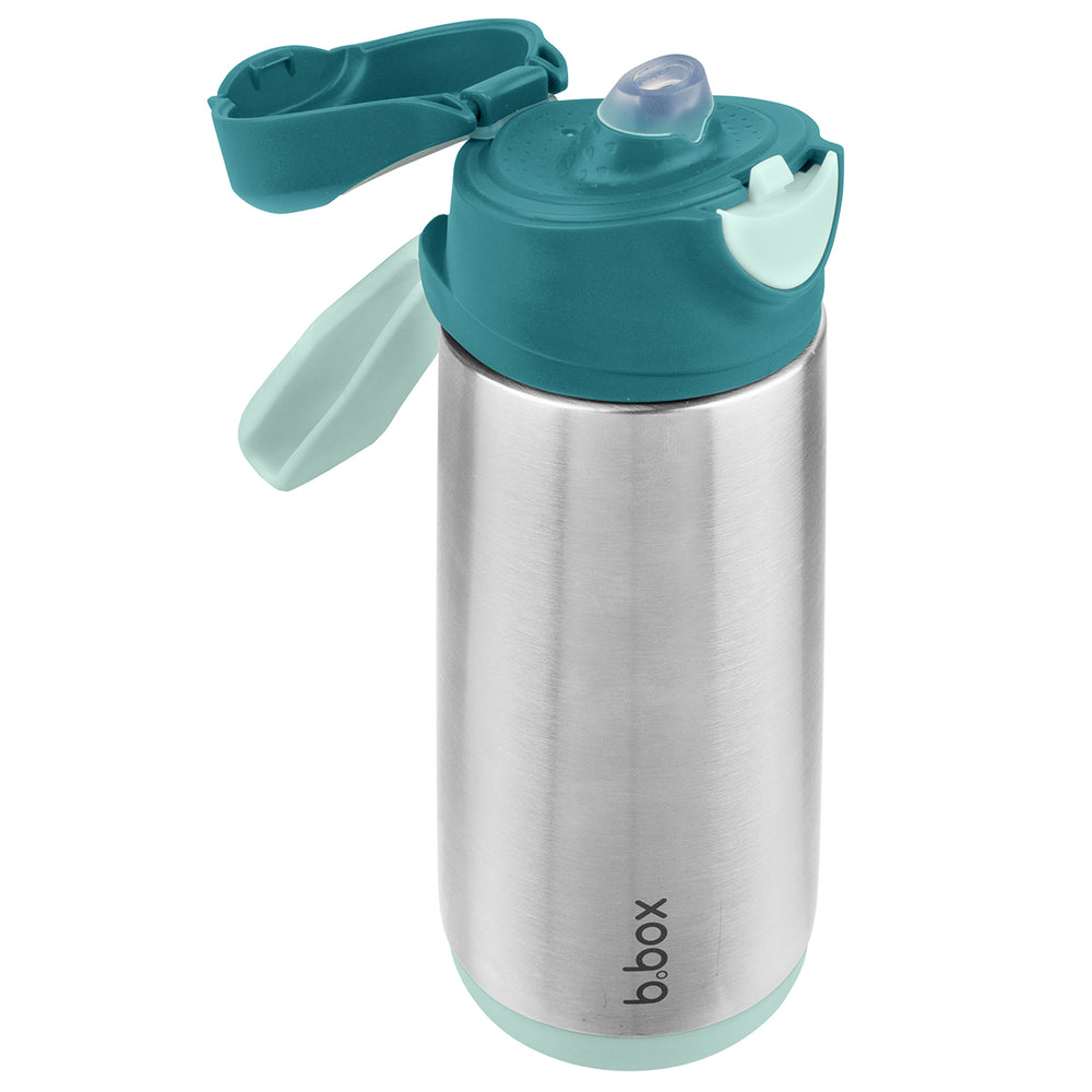 bbox insulated sport spout bottle emerald forest