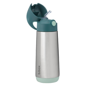 b box insulated drink bottle emerald forest 500mL