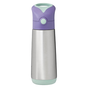 b box insulated drink bottle lilac pop