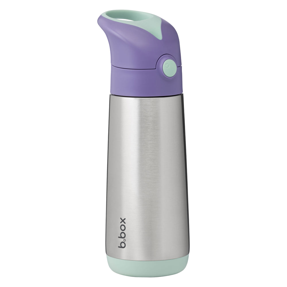b box insulated drink bottle lilac pop