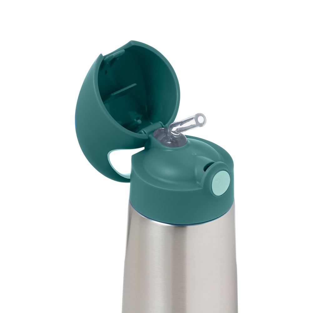 B Box Insulated Drink Bottle 350mL - Emerald forest