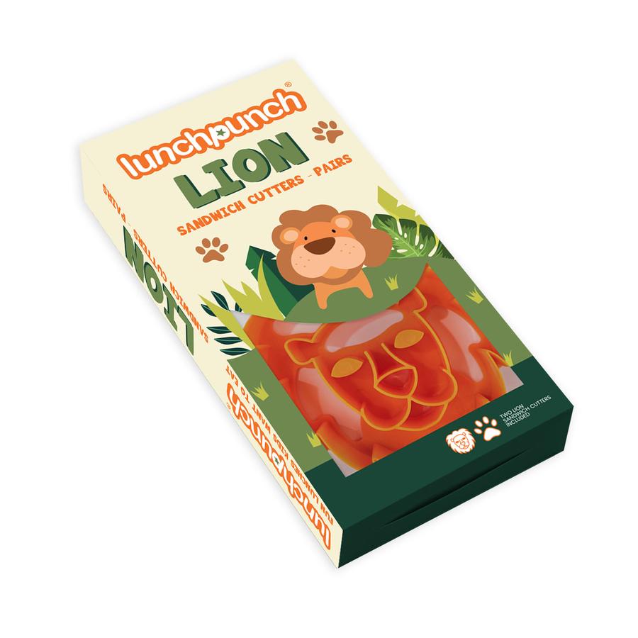 the lunch punch sandwich cutter lion