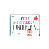 Load image into Gallery viewer, sprout and sparrow little critters lunch notes
