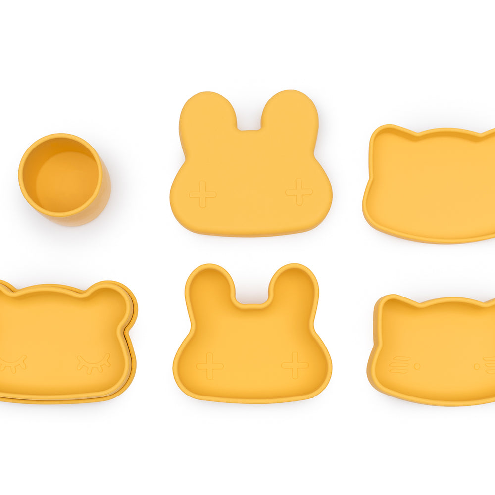 we might be tiny bear snackie yellow