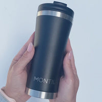 Load and play video in Gallery viewer, montiico mega coffee cup coal black
