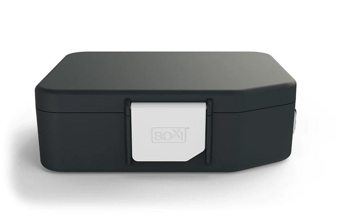 boxi lunchbox almost black