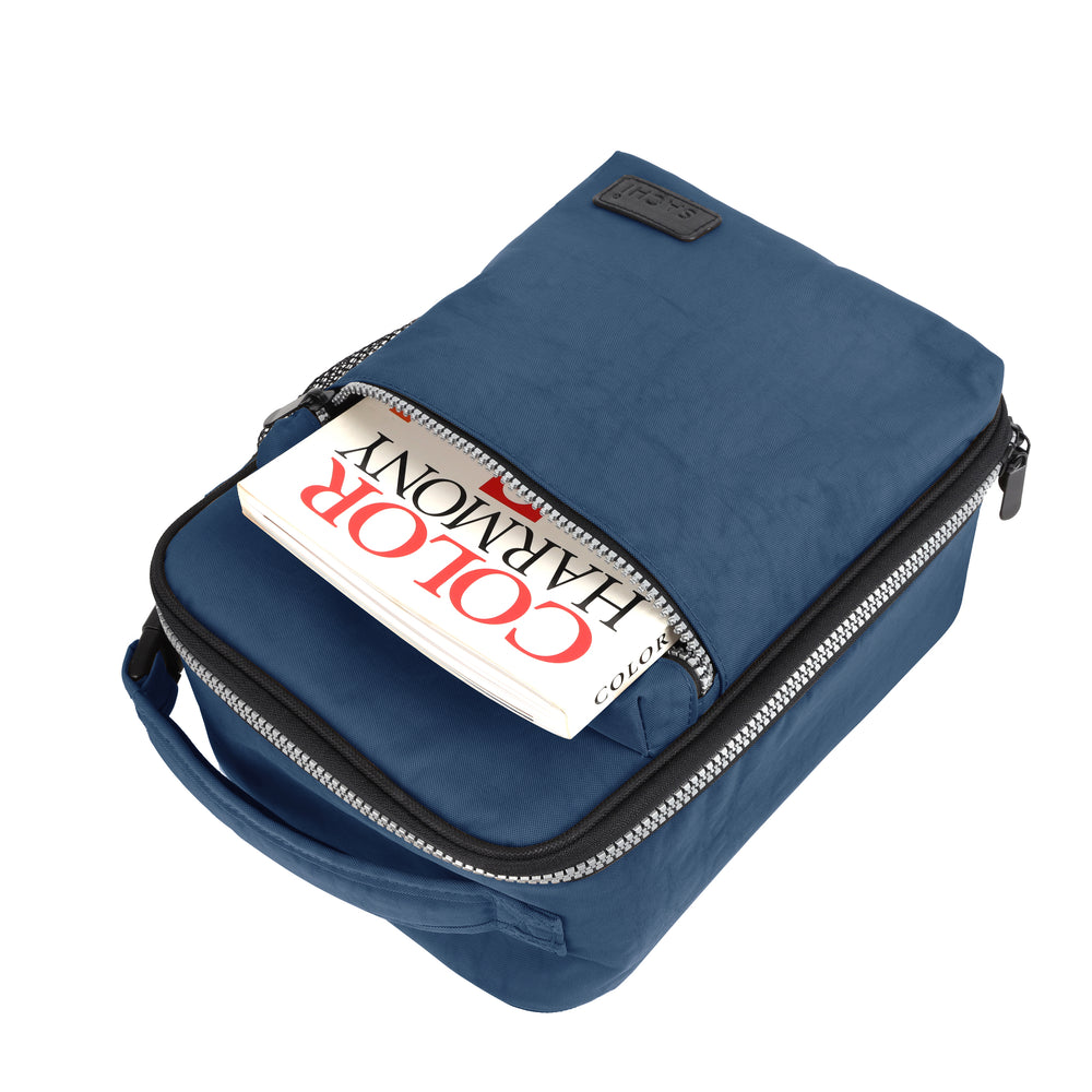 sachi explorer lunch bag navy