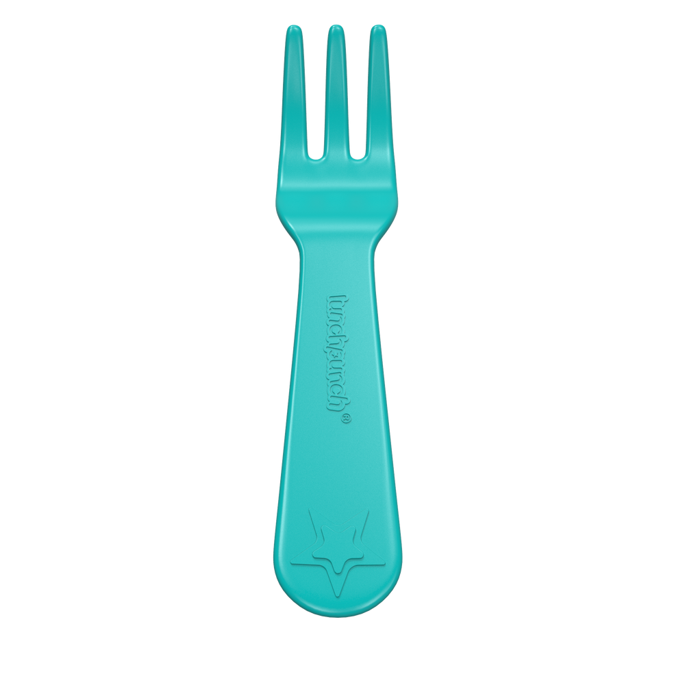 the lunch punch spoons and forks yellow