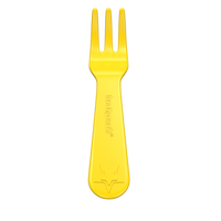 Load image into Gallery viewer, the lunch punch spoons and forks yellow
