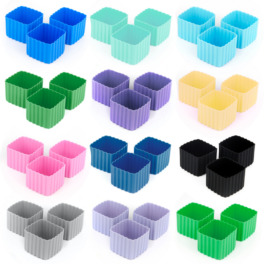 little lunch box co bento cups square