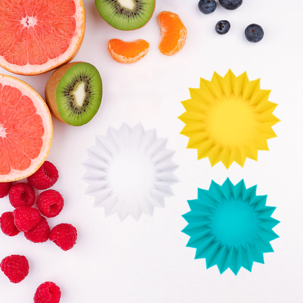 jumbo silicone cups yellow