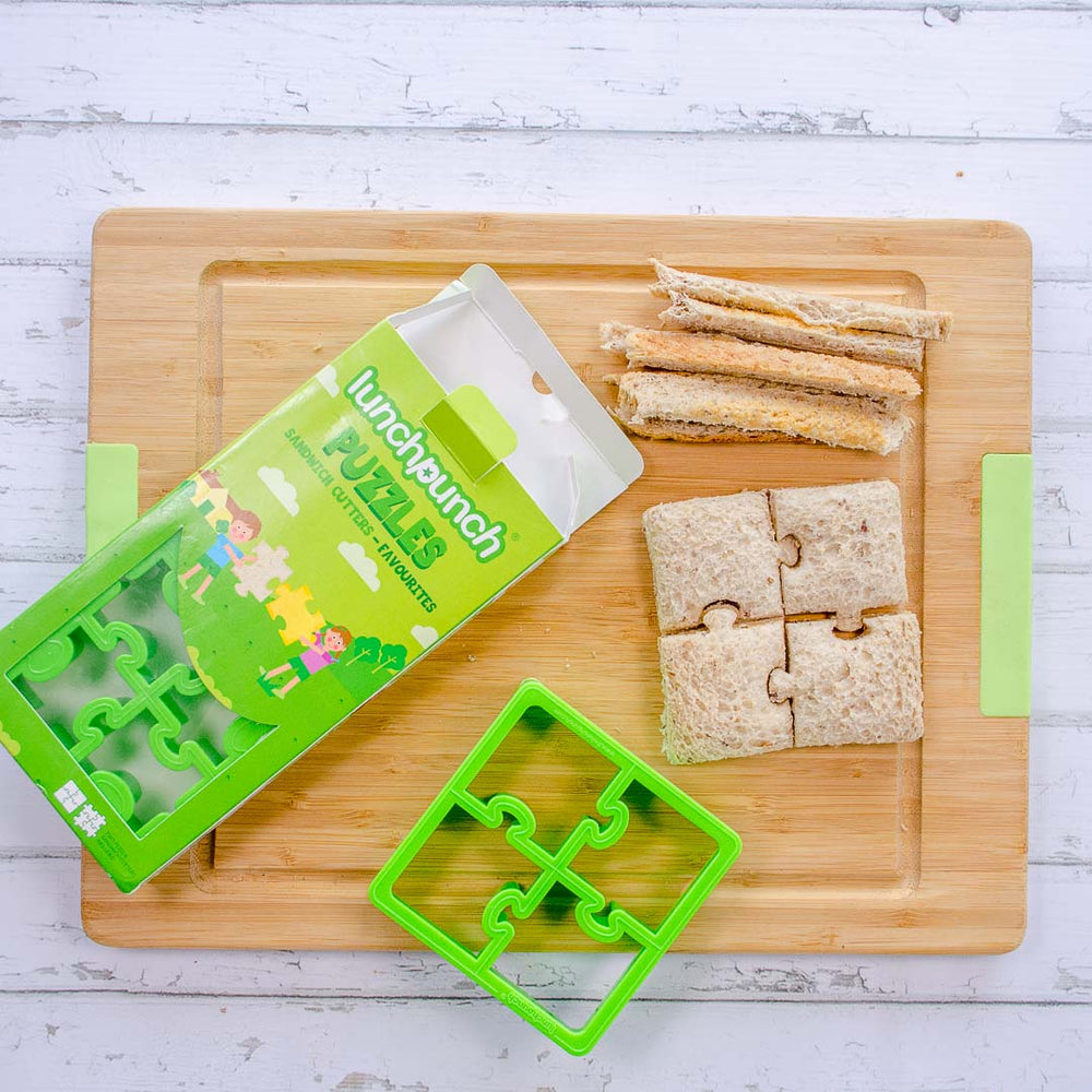 puzzles lunch punch sandwich cutter