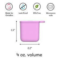 Load image into Gallery viewer, OmieDip Silicone Dip Containers - Pink / Teal
