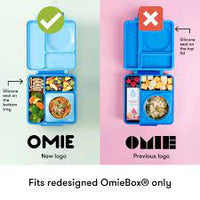 Load image into Gallery viewer, OmieDip Silicone Dip Containers - Blue / Lime
