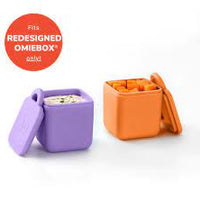 Load image into Gallery viewer, OmieDip Silicone Dip Containers - Purple / Orange

