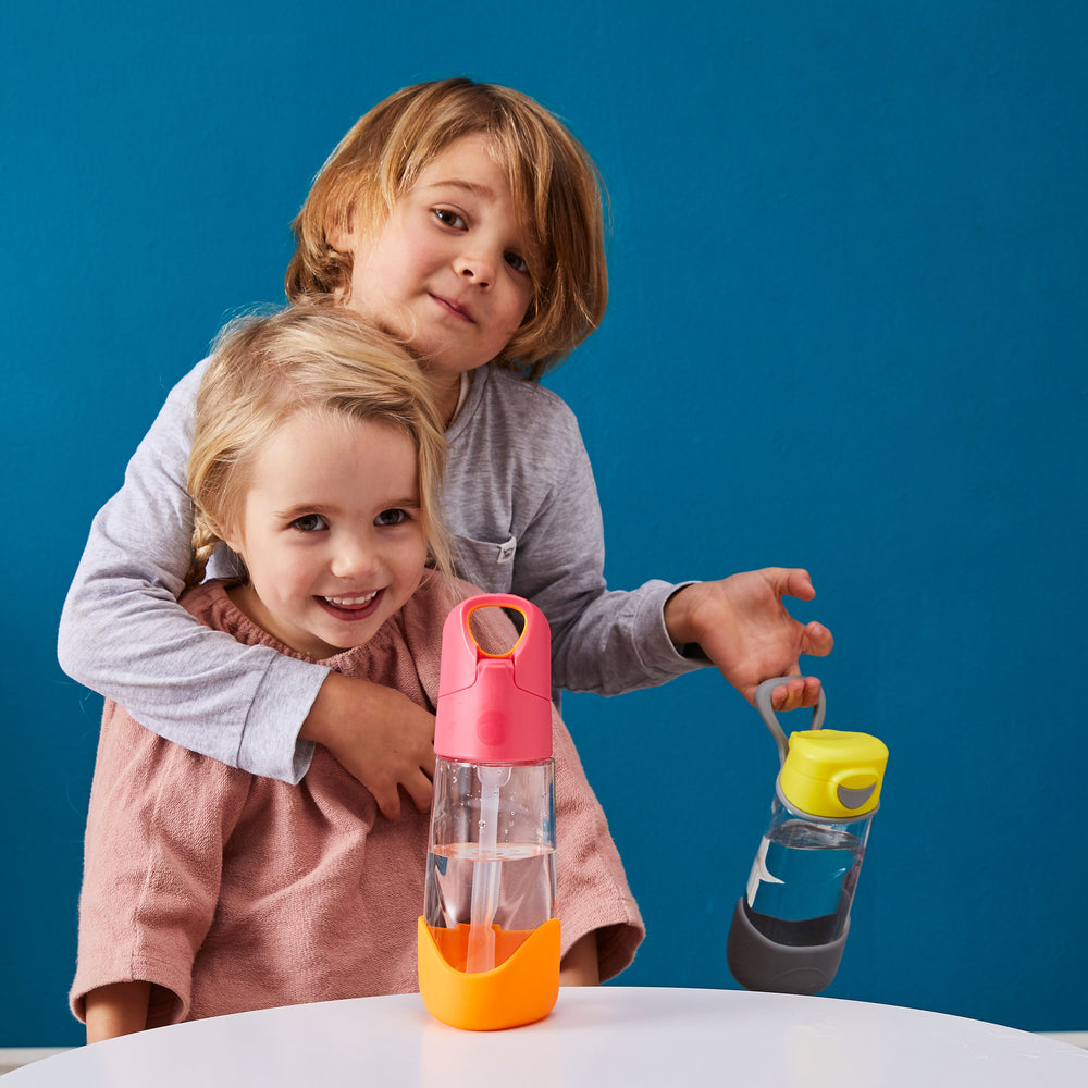 b box drink bottle sport spout strawberry shake