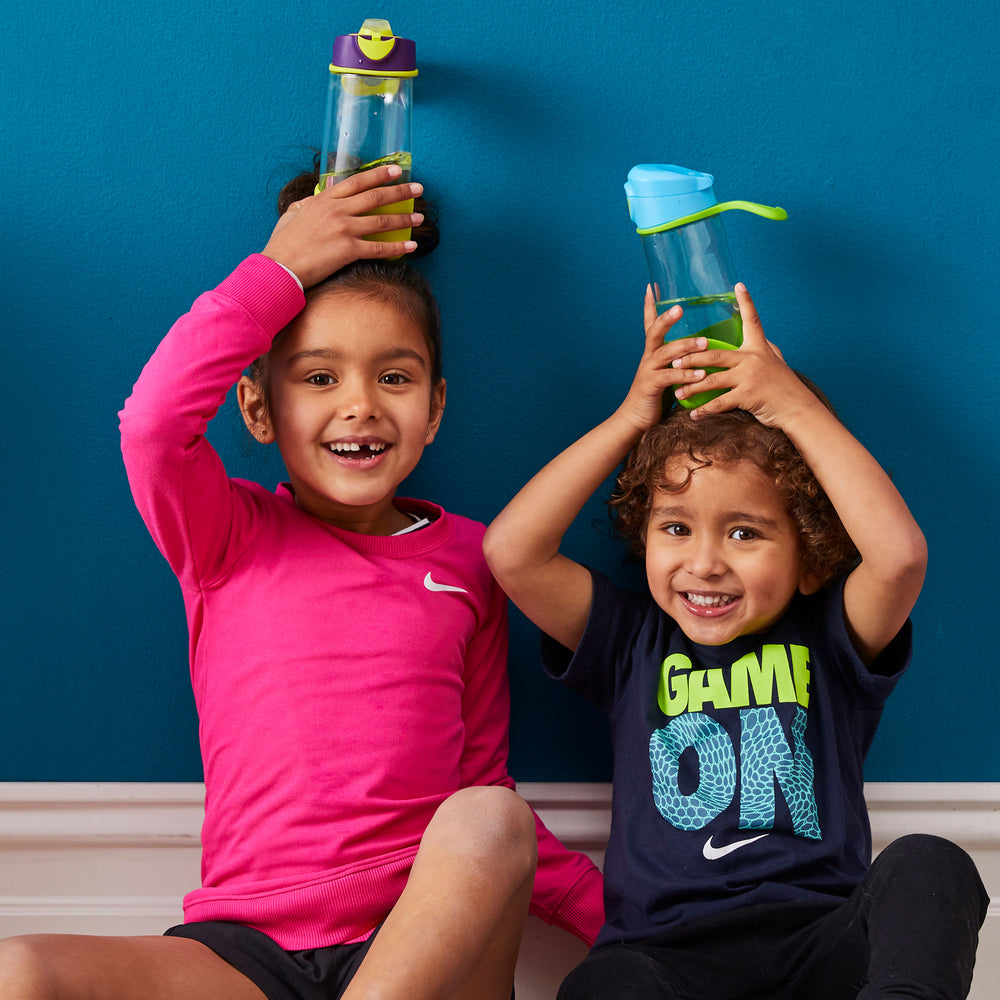 b box drink bottle sport spout blue oceanl