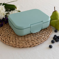 Load image into Gallery viewer, woodland wares teal bento lunchbox
