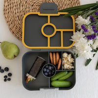 Load image into Gallery viewer, woodland wares grey bees bento lunch box
